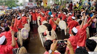 Kadak Performance | Aaradhya Dhol Tasha Pathak, Mumbai | Kalachowki Cha Mahaganpati Aagman 2023