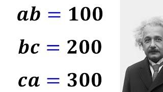 A math olympiad problem that looks complicated, but it's easy to solve