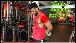 INSANE SHOULDER WORKOUT SHUAYB8PACK, MOENASSY AND KALID  /MOTIVATIONAL VIDEO