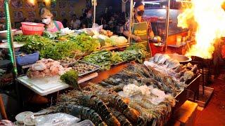 Amazing Performance ! Thai Street Foods, Seafood, Fruits | Thai Street food