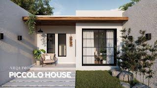 Piccolo House 5x5m - Uma Casa Compacta com Design Inteligente e Funcional!