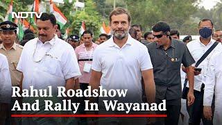 Rahul Gandhi In Wayanad Today, 1st Time After Disqualification As MP