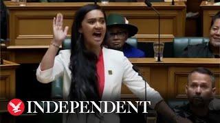 New Zealand MP performs haka in powerful maiden speech, resurfaced video shows