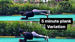 5 Minute - Plank Variation | Strong Core |