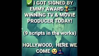  COMIC BOOK ARTIST & WRITER GRAIG WEICH GETS SIGNED BY EMMY AWARD WINNING TV & FILM PRODUCER COMICS