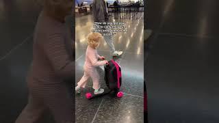 Scooter at the airport is actually sick haha