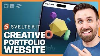 Create a Creative Portfolio with SvelteKit, Three.js, GSAP and Prismic! Full Course 2024