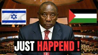 South African President Gives Warning Live at UNSC: Punish Israel or Let Us Handle That