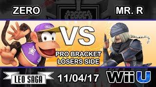 2GGC: MKLeo Saga - TSM | ZeRo (Diddy Kong) Vs. BC | Mr.R (Sheik) - Pro Bracket Losers Side