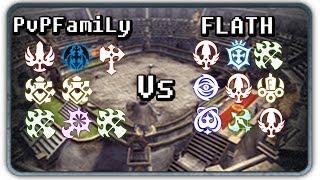 DN INA (93 lvl cap) PVP Wipeout (Kill or Fall) GVG: PvPFamiLy Vs FLATH #2