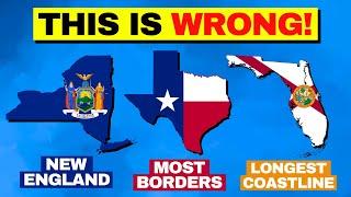 50 U.S. Geography Facts Most People Get Wrong!