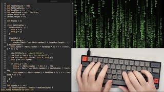 ASMR Programming - Coding Matrix - No Talking