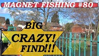 Magnet Fishing #80 Big Crazy Find In St Helens. Crazy. Big Find. Dippers. North West Magnet Fishers.