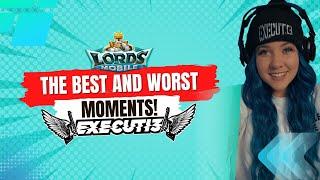 LORDS MOBILE: THE BEST AND WORST MOMENTS WITH EXECUTI3!