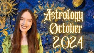 October 2024 Astrological Forecast║Eclipse, Super Moon