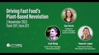 Driving Fast Food's Plant Based Revolution | Full webinar