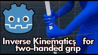 Godot 3 - Quick Tip | Inverse Kinematics for two-handed grip