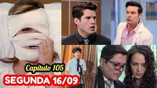 CONTIGO SIM Capítulo de hoje SEGUNDA-feira (16/09/2024) novelas do SBT