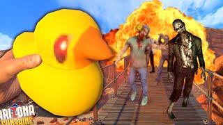 Mit GUMMI ENTEN gegen ZOMBIES?! (Arizona Sunshine VR)