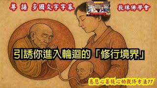 引誘你進入輪迴的「修行境界」 (粵語中文字幕) 77慈悲心與菩提心的觀修方法 啤嗎哈尊金剛上師 敦珠佛學會