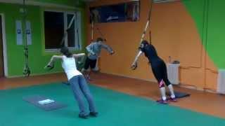 Групповой фитнес-класс TRX Power в фитнес-клубе M-GYM (1)