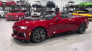 2018 Chevrolet Camaro ZL1 Convertible 6-Speed w/Upgrades