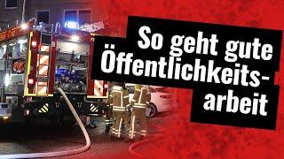 Öffentlichkeitsarbeit bei der Feuerwehr