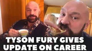 TYSON FURY SHARES UPDATE ON HIS LIFE & BOXING CAREER | AT HOME WITH PARIS & CHILDREN