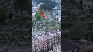 In the downtown area of ​​Guiyang, I found several special houses located on the hillside. Who built