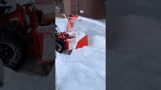 Ariens mammoth 850 with 48" snow blower attachment: #shorts