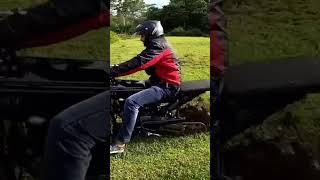 Homemade mud riding bike #diy #adventure