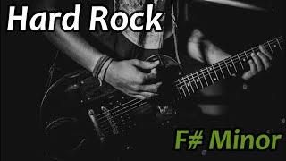 Hard Rock Backing Track in F# Minor