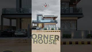 Explore the stunning design of the Corner House. Where Arch360 blends luxury with modern elegance.