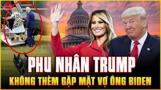 Melania phu nhân của Trump KHÔNG THÈM GẶP MẶT vợ ông Biden: VÌ GHÉT VỤ FBI LỤC ĐỒ LÓT CỦA BÀ | AP