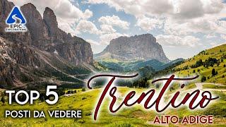 Trentino-Alto Adige: Top 5 Orte und Städte zum Besuchen | 4K