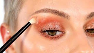 How to blend shimmer eyeshadow w/out the fallout…literally and figuratively lolololol