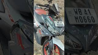 "Aerox 155" BS-VI/ABS/TCS/LIQUID COOLED ENGINE WITH "VVA" TECHNOLOGY. #automobile #travel #bikeride
