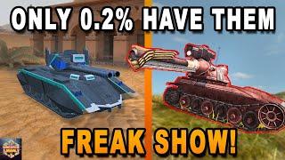 The Most Unusual Tanks in History WoT Blitz / Only 0.2% Have Them in Hangar