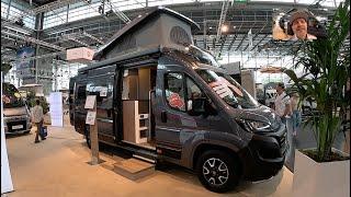 Bürstner Eliseo C 642 Active RV Camper Van by Hymer Fiat Camping car walkaround + interior V2223