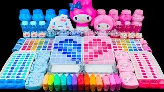 SANRIO SLIME  30 Minutes Satisfying Slime Mixing, with Makeup Eyeshadow and Clay | Tana Slime ASMR