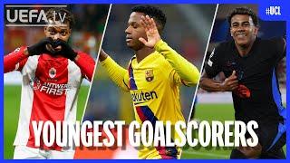 Ansu Fati, Yamal, Ilenikhena | #UCL Youngest Goalscorers