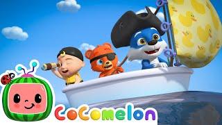 Bathtub Pirates! | NEW ‍️ CoComelon Animal Time | Animals for Kids