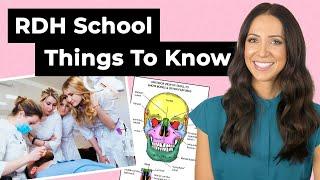 12 Things I Wish I Knew BEFORE Dental Hygiene School