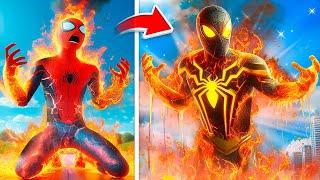 Upgrading to ELEMENTAL Spiderman in GTA 5