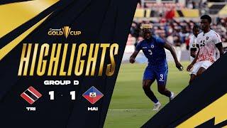 Trinidad & Tobago 1-1 Haití | Gold Cup 2025 | Group Stage