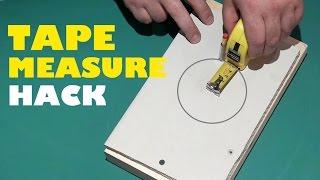 Tape Measure Tricks Tool Hacks