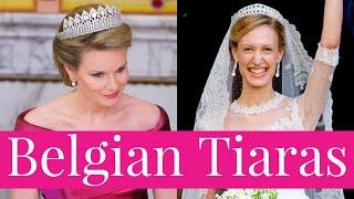 All the Tiaras Within the Belgian Royal Family, Including the Nine Provinces Tiara! Queen Mathilde