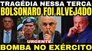 Urgente! BOLSONARO ACABA DE SER ALVEJ4DO POR GENERAL DO EXÉRCITO! BOMBA NA CASERNA