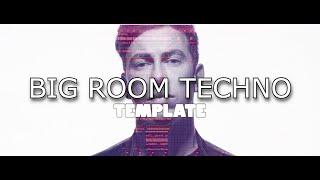 HUGE BIG ROOM TECHNO TEMPLATE in FL STUDIO like Hardwell, Olly james, Maddix (FLP and Stems) 2024