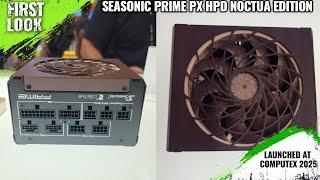 Seasonic PRIME PX HPD Noctua Edition 850W, 1000W and 1200W PSUs Launched At Computex 2025